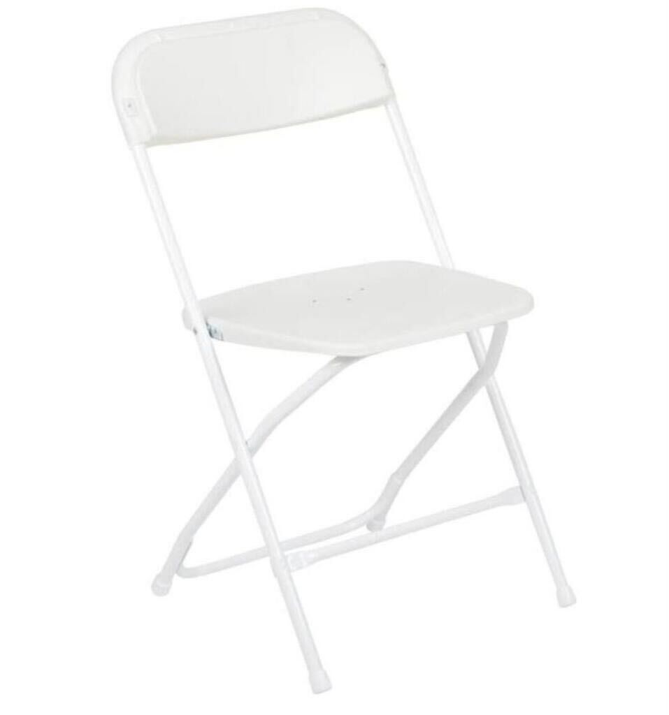 White Metal Chair
