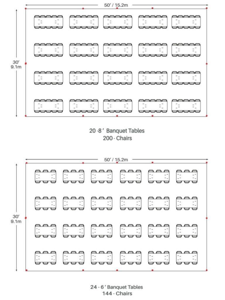 https://spotlightpartyrental.com/wp-content/uploads/2024/07/30-foot-x-50-foot-tent-Layout-Part-B.jpg